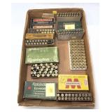 Lot, assorted cartridges includes: .32 REM.,