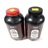 Lot, 2 bottles IMR 4350 smokeless powder,
