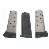 Lot: 3- 1911 .45 Cal 8 Rd. magazines