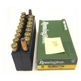 Remington .35 REM cartridges, 18 Rds.
