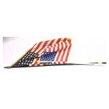 Lot, 2 US flags, 1-48 stars and 1-50 stars