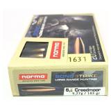 Box of 6.5 Creedmoor - 143 Gr. Norma Bond Strike