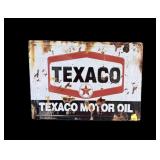 Texaco Tin Sign 12' x 17'