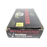 Box of 7mm REM Mag. 140-grain bonded Winchester