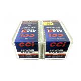 x2- Boxes of CCI .22 Mag. Maxi-Mag Target