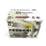 Box of Federal .22 LR. Auto-Match Cartridges-