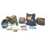 Lot: shooting rests and hearing protection