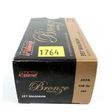 Box of .357 Mag. 158 Gr. PMC JSP Cartridges-