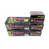 Lot of 140 rounds 7.62 x 39mm 122-grain FMJ