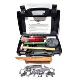 Lot: Scope rings, Turkey Box Call and pistol c