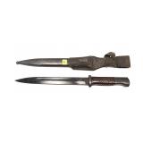 WWII German K98 Bayonet with Scabbard Frog