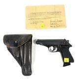 Walther PP- 7.65mm (.32 ACP.) Semi-Auto Pistol,