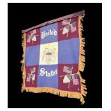 United States decorative blanket/ Wall tapestry -