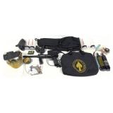Lot: Tippman 98 Custom Paintball gun with Mask,