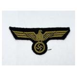WWII German Kriegsmarine breast eagle patch