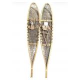 Vintage Faber Wooden Snowshoes 10x56