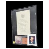 Framed Jimmy Carter Presidential Inauguration
