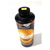Bottle Alliant Bullseye smokeless pistol powder,