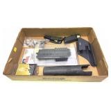 Lot: Pro Mag AR-15 Quad rail and assorted gun