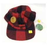 Lot: Vintage Woolrich hat with 1982 NYS