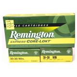 x3- Boxes of .30-30 Win. - 150 Gr. Core-Lokt