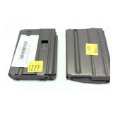Lot: 2 Stag Arms 5.56 AR magazines
