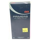 Case of 1,000 CCI Small Pistol Primers No. 500-