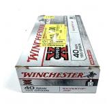 Box of .40 S&W Winchester - 155 Gr. Silvertip
