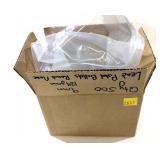 Box of 9mm bullets, bag opened