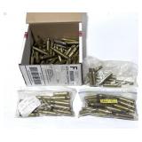 Lot, assorted mixed brass includes: .243 WIN.,