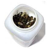 Jug of assorted .45 Auto brass, marked 825 pcs.