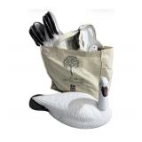 1 Dozen Field Snow Geese Decoys