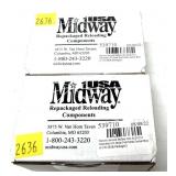 Lot, 2 boxes Midway .380 ACP. 95-grain FMJ