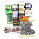 Lot, assorted bullets includes: .30 Cal., .35