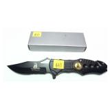 Don't Tread on Me 1-blade folding knife with box