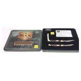 Buck Collectors Edition 373 2-blade and 379