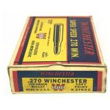 Vintage Box of Winchester Super Speed .270 Win-