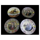 Lot, 4 Royal Doulton Plates: Robert Burns,