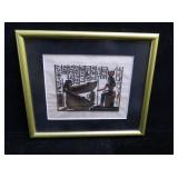 Lot, 2 Egyptian Paintings on cloth 7" x 5 ï¿½" in