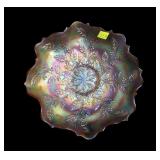 Marigold 9 1/2" diameter ruffled edge carnival