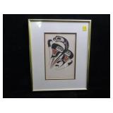 Litho, "Eagle" by Danny Dennis, Northwest Tribal
