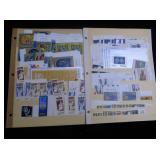 Lot, 32 stock pages Israel mostly mint, singles,