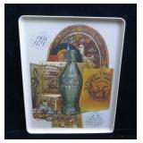 Coca Cola Tray 75th Anniversary, 1979, Tray is