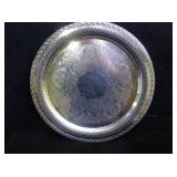 Silverplate Tray 15" diameter