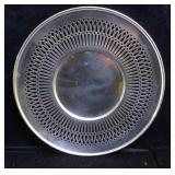 Silverplate Tray 9 " diameter