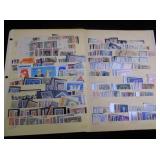 Lot, 7 stock pages, Lichtenstein, Lithuania,