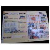 Lot, 6 stock pages: Monaco, Mexico, Mongolia,