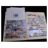 Lot, 5 stock pages Dominican Republic, Greece,