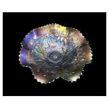 Northwood 3-footed Amythyst 8 1/2" diameter