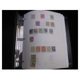 Homemade Album Surinam 1873-1988, used & mint,